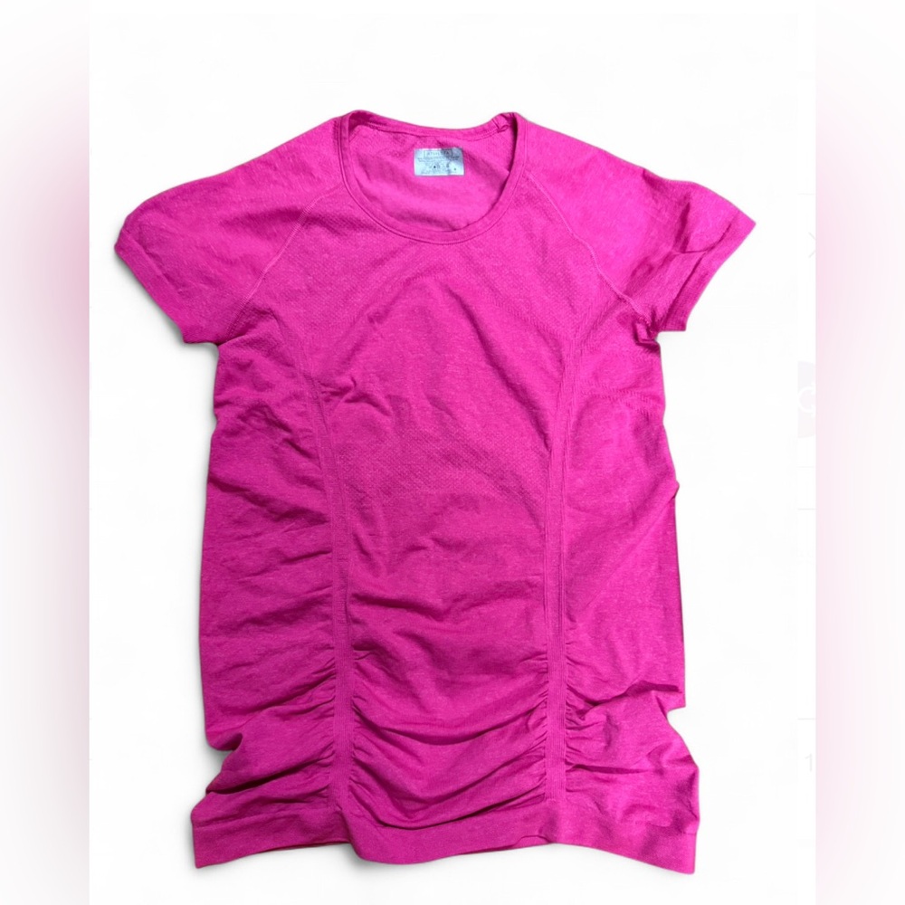 Athleta Fuchsia Short Sleeve Tee